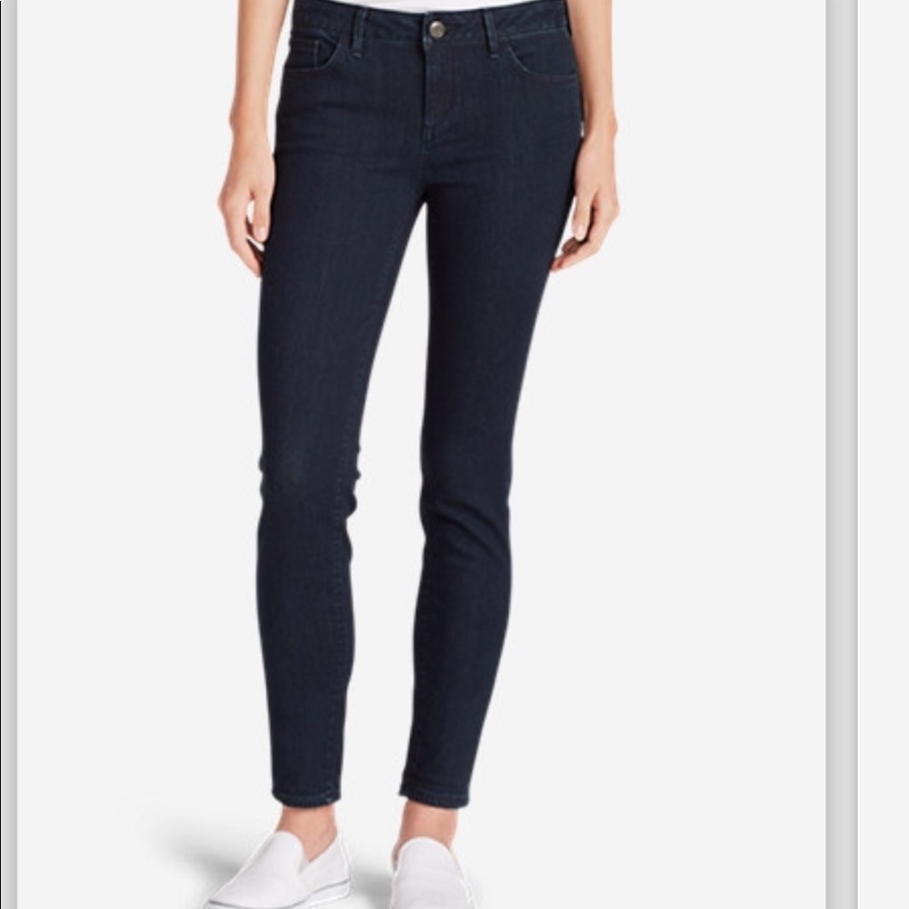 Eddie Bauer Slightly Curvy Skinny Jeans Dark 8T